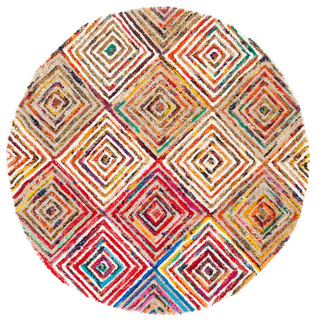 Safavieh Nantucket 4'-0" x 4'-0" Rug in Creme