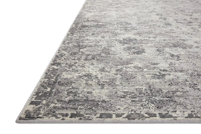 Loloi Indra Ina-04 Charcoal/Silver Rug - rug corner