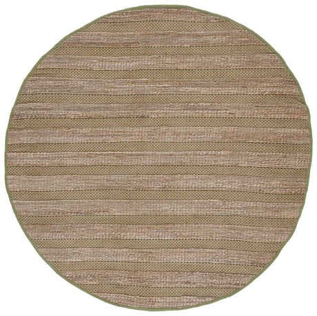 Safavieh Natural Fiber 7'-0" x 7'-0" Rug in Green / Natural
