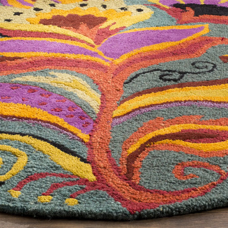 Safavieh Blossom 6'-0" x 6'-0" Rug in Blue / Multi