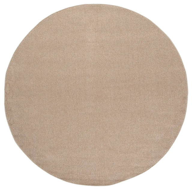 Safavieh Highland Plain 6'-7" x 6'-7" Rug in Gold / Ivory