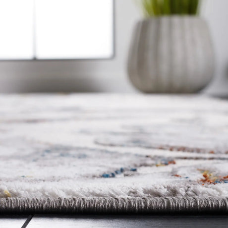 Safavieh Amelia 4'-5" x 6'-5" Rug in Grey / Blue Gold