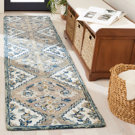 Safavieh Aspen 2'-3" x 9'-0" Rug in Grey / Ivory