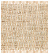 Safavieh Natural Fiber 6'-0" x 6'-0" Rug in Natural / Grey