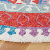 Safavieh Aspen 7'-0" x 7'-0" Rug in Ivory / Red