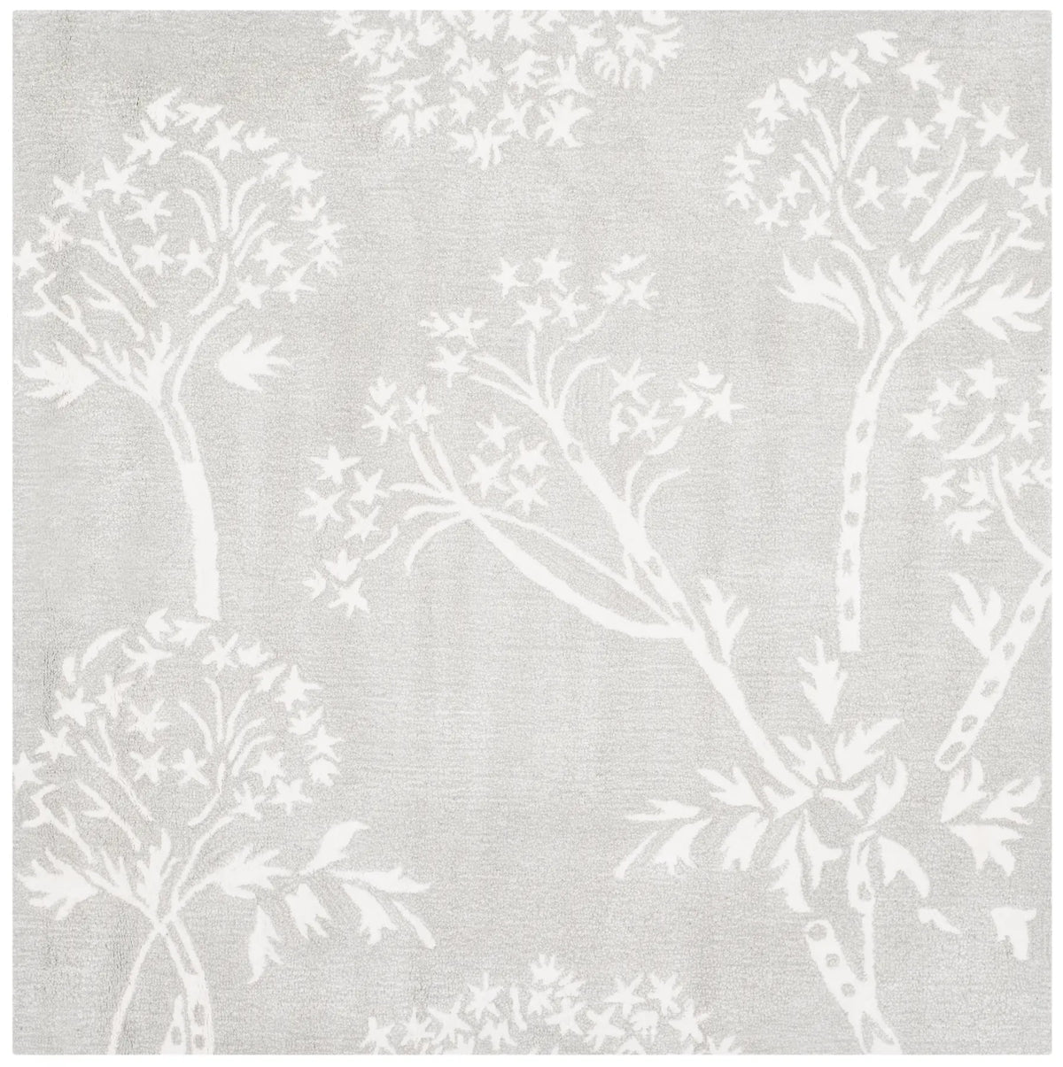 Safavieh Bella 5'-0" x 5'-0" Rug in Slate / Ivory