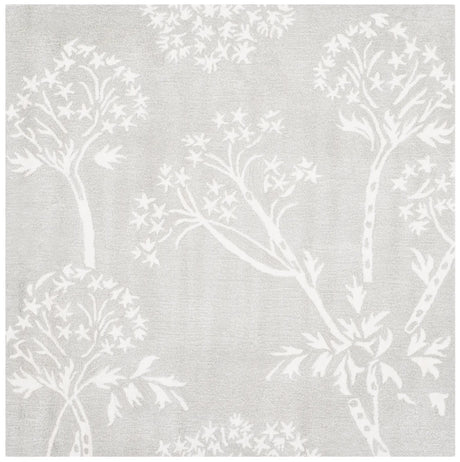Safavieh Bella 5'-0" x 5'-0" Rug in Slate / Ivory