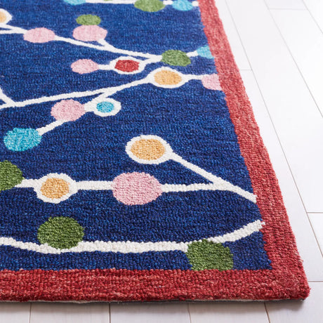 Safavieh Jardin 4'-0" x 6'-0" Rug in Blue / Pink