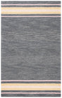 Safavieh Metro 4'-0" x 6'-0" Rug in Charcoal / Pink