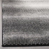 Safavieh Lurex 100 4'-0" x 6'-0" Rug in Black / Ivory