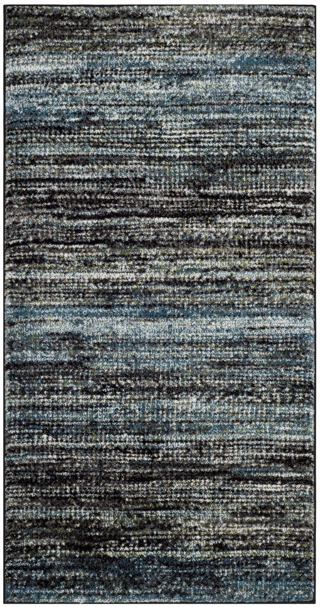 Safavieh Porcello 2'-7" x 5'-0" Rug in Charcoal / Blue