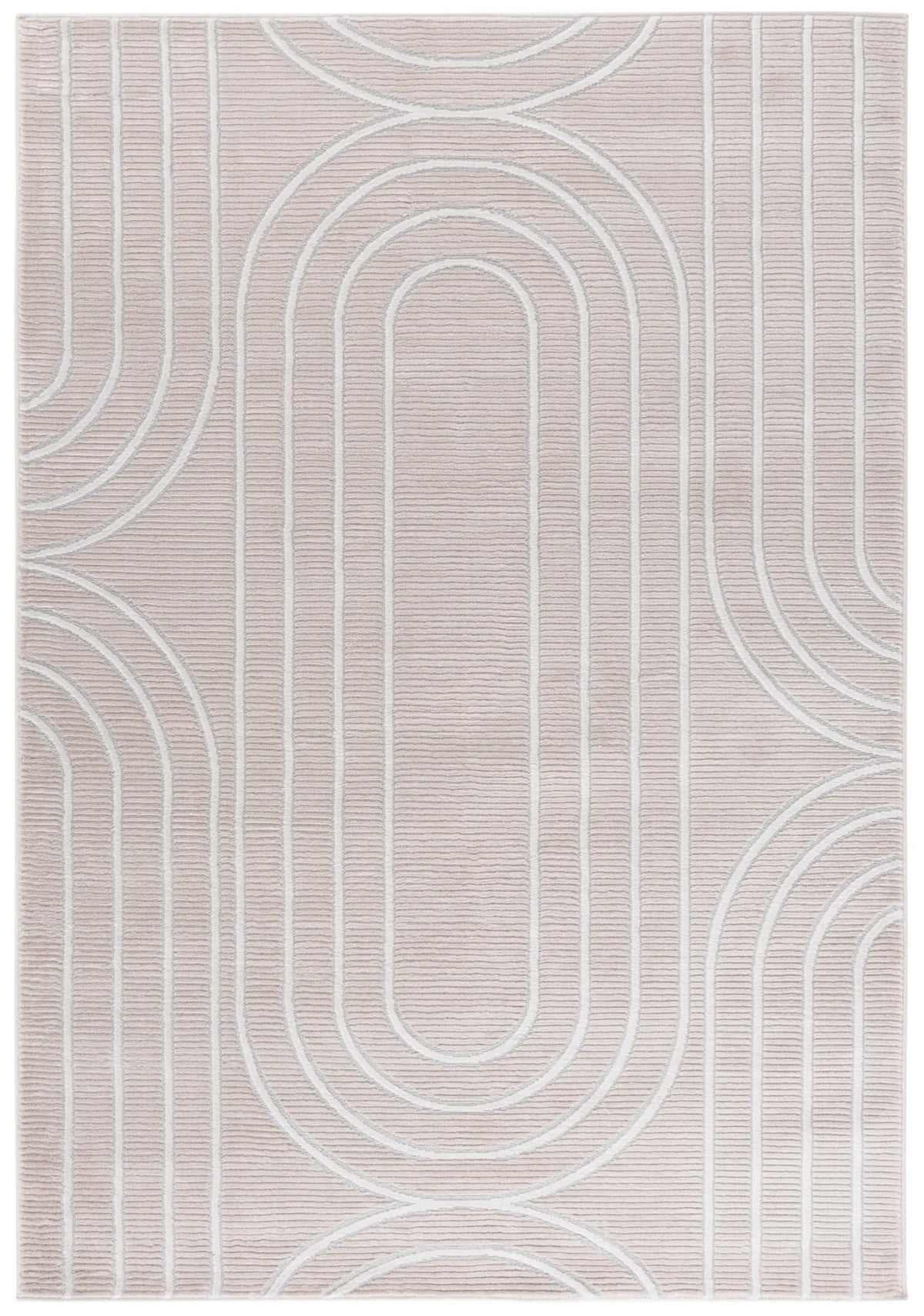 Safavieh Archway 4'-0" x 6'-0" Rug in Beige / Grey