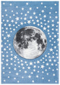 Safavieh Carousel Kids 100 4'-0" x 6'-0" Rug in Light Blue / Grey