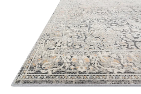 Loloi Lucia Luc-04 Grey / Mist Rugs - rug corner