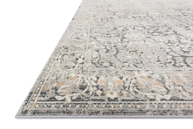 Loloi Lucia Luc-04 Grey / Mist Rugs - rug corner
