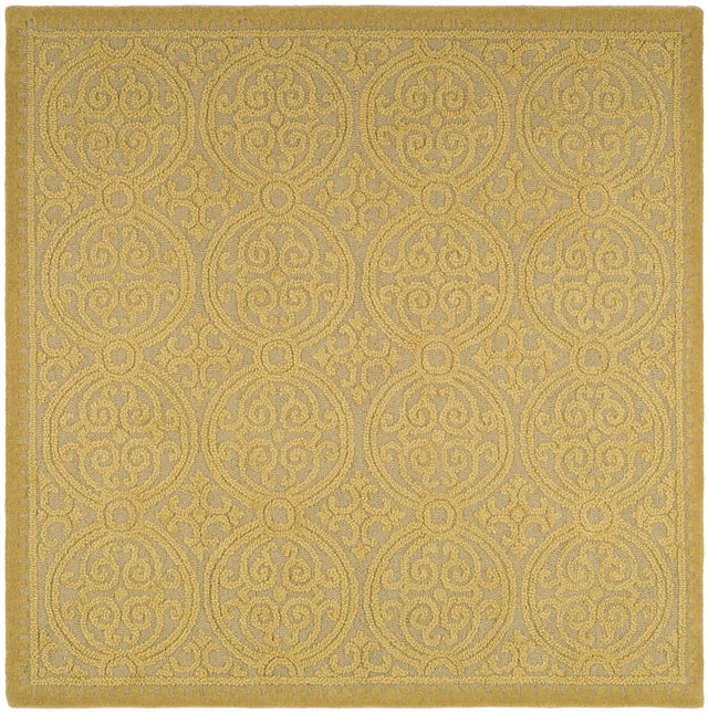 Safavieh Cambridge 6'-0" x 6'-0" Rug in Light Gold / Dark Gold