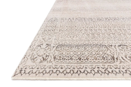 Loloi Homage Hom-05 Ivory/Silver Rugs - rug corner