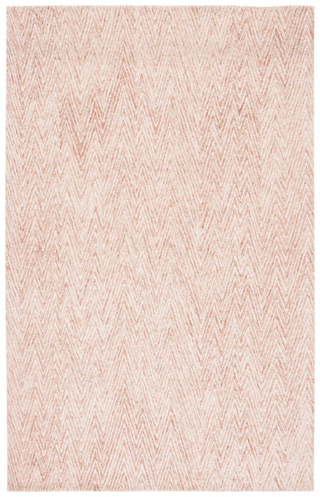 Safavieh Abstract 4'-0" x 6'-0" Rug in Brown / Ivory