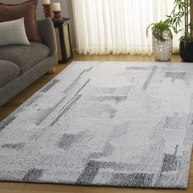 Safavieh Harvest 4'-0" x 6'-0" Rug in Grey / Ivory