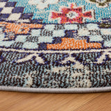 Safavieh Madison 6'-7" x 6'-7" Rug in Orange / Beige