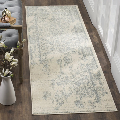 Safavieh Adirondack 2'-6" x 10'-0" Rug in Ivory / Slate