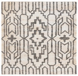 Safavieh Natural Fiber 6'-0" x 6'-0" Rug in Ivory / Black