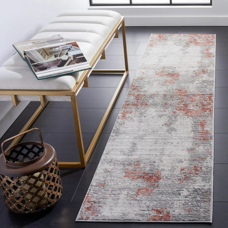 Safavieh Invista 2'-0" x 8'-0" Rug in Grey / Light Grey