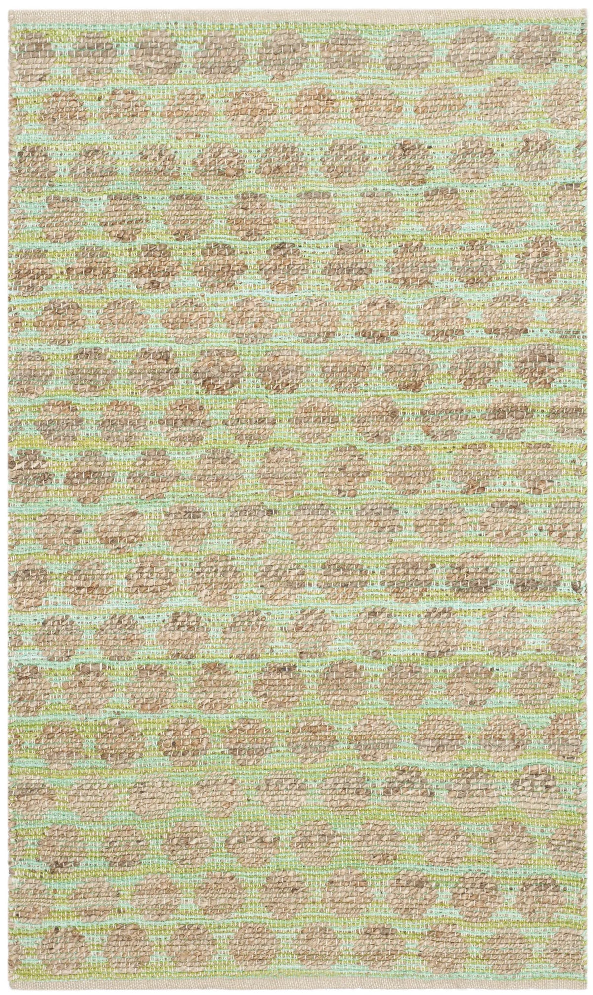 Safavieh Cape Cod 3'-0" x 5'-0" Rug in Green / Natural