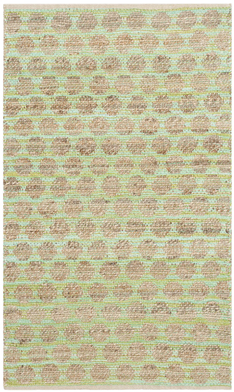 Safavieh Cape Cod 3'-0" x 5'-0" Rug in Green / Natural