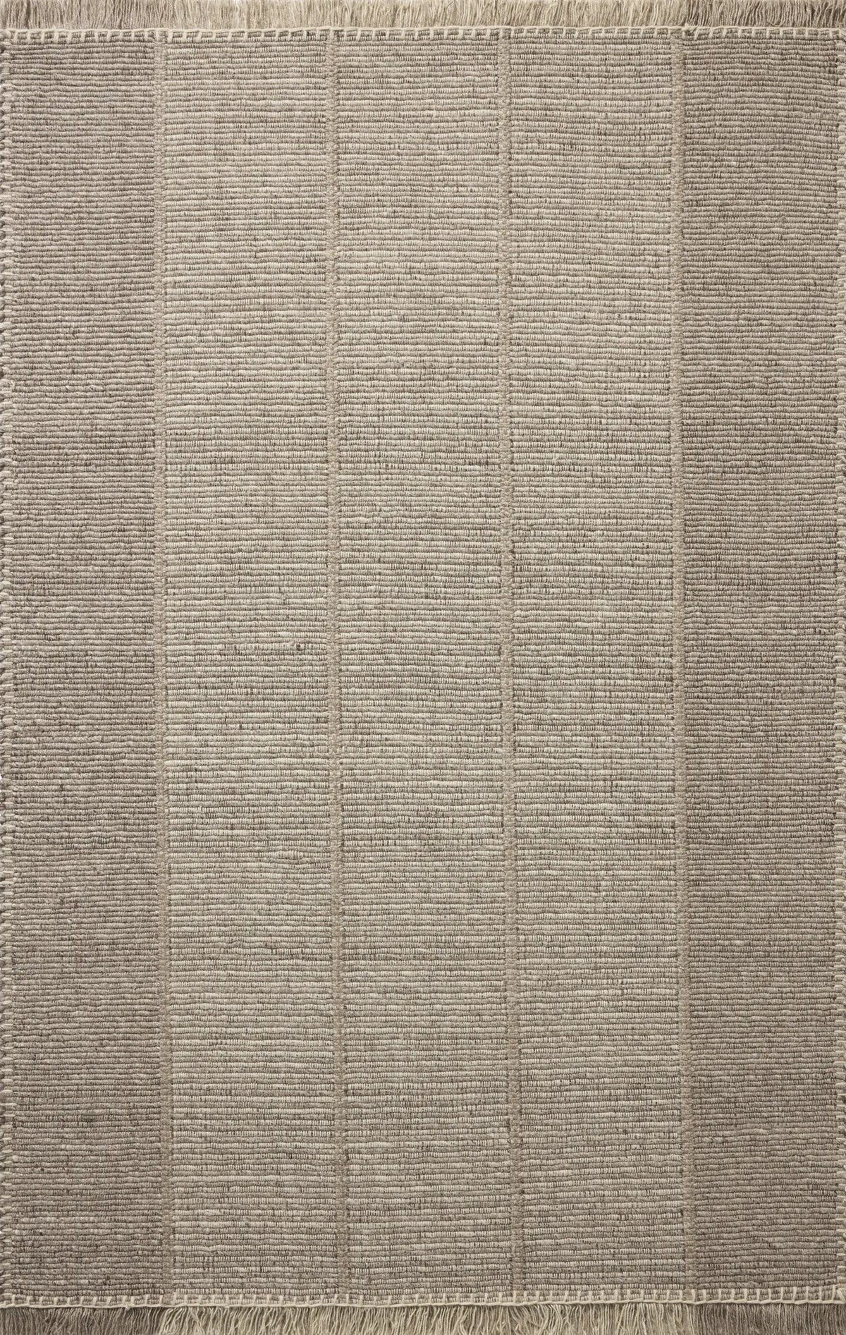 Loloi Sigrid SIG-02 Ash / Ivory Rug - main flat