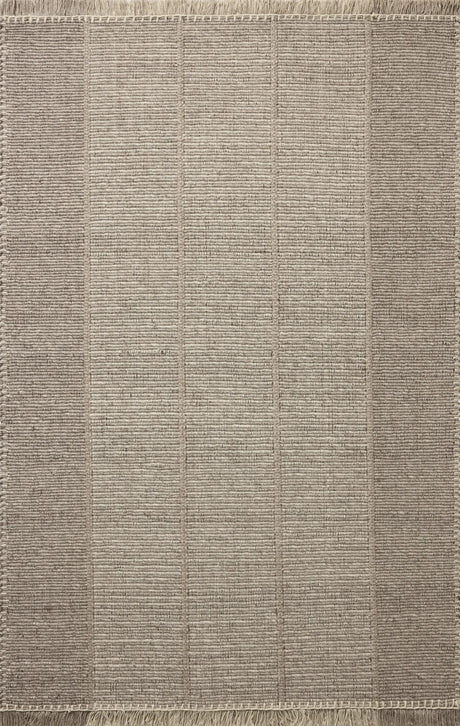 Loloi Sigrid SIG-02 Ash / Ivory Rug - main flat