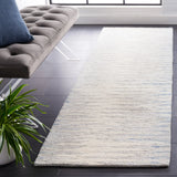 Safavieh Abstract 2'-3" x 8'-0" Rug in Ivory / Light Blue