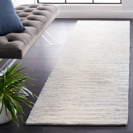 Safavieh Abstract 2'-3" x 8'-0" Rug in Ivory / Light Blue