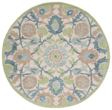 Safavieh Antiquity 6'-0" x 6'-0" Rug in Ivory / Green