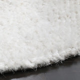 Safavieh Sg-Sts-Saint Tropez Shag 6'-0" x 6'-0" Rug in Snow White