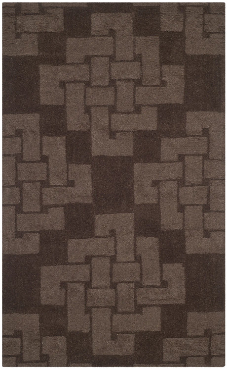 Safavieh Martha Stewart 3'-0" x 5'-0" Rug in Chocolate Truff