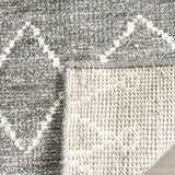 Safavieh Stone Wash 5'-0" x 8'-0" Rug in Grey / Beige