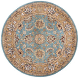 Safavieh Heritage 6'-0" x 6'-0" Rug in Blue / Gold