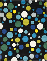 Safavieh Soho 9'-6" x 13'-6" Rug in Black / Multi