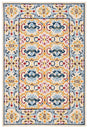 Safavieh Micro-Loop 4'-0" x 6'-0" Rug in Beige / Blue