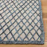 Safavieh Trace 6'-0" x 6'-0" Rug in Blue / Black