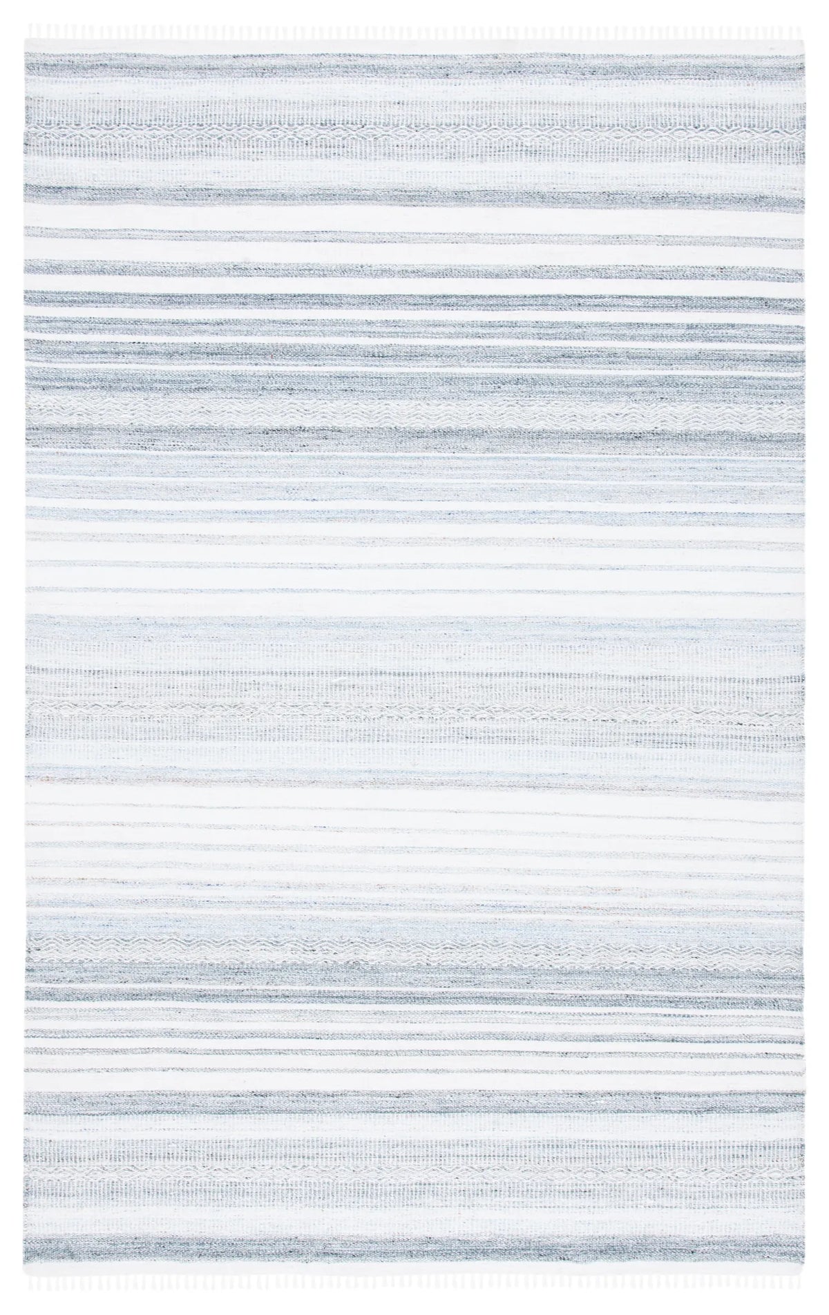 Safavieh Kilim 4'-0" x 6'-0" Rug in Ivory / Light Blue