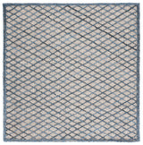 Safavieh Trace 6'-0" x 6'-0" Rug in Blue / Black