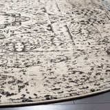 Safavieh Evoke 5'-3" x 5'-3" Rug in Ivory / Black