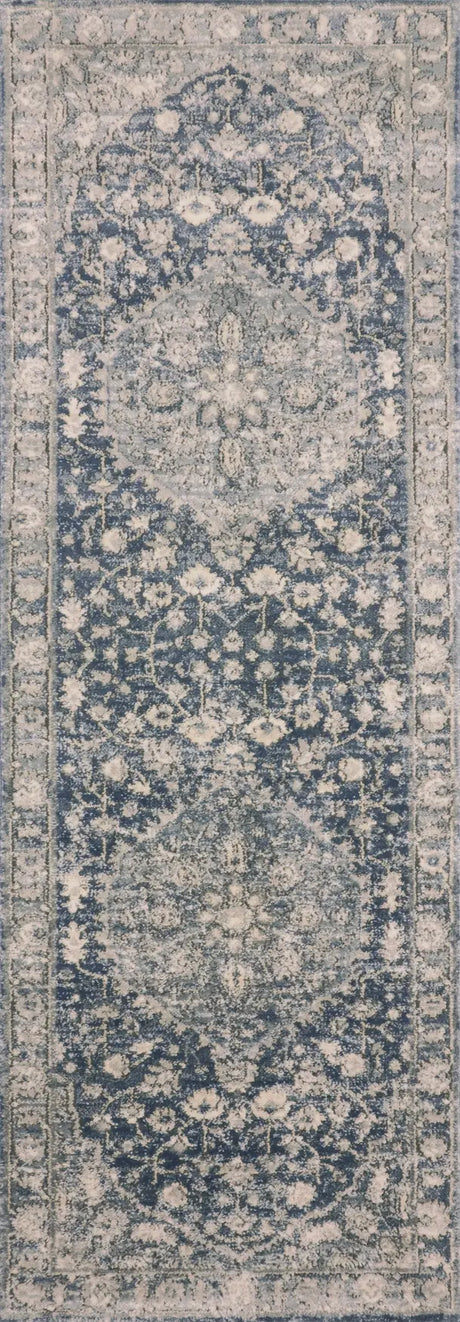 Loloi Teagan Tea-01 Denim/Mist Rugs - runner flat
