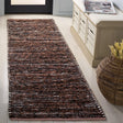 Safavieh Cape Cod 2'-3" x 8'-0" Rug in Orange / Black