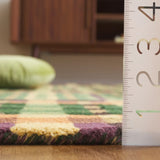 Safavieh Metro 4'-0" x 6'-0" Rug in Green / Gold