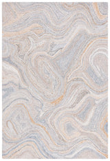 Safavieh Abstract 4'-0" x 6'-0" Rug in Grey / Brown
