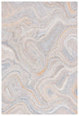 Safavieh Abstract 4'-0" x 6'-0" Rug in Grey / Brown