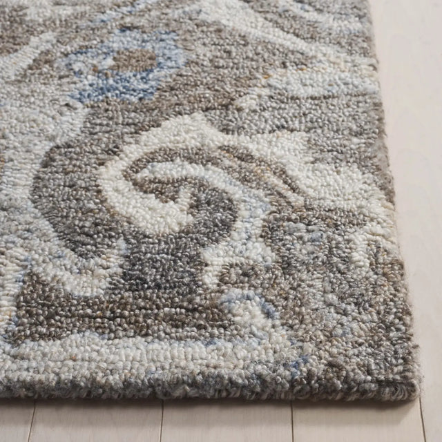 Safavieh Marquee 4'-0" x 6'-0" Rug in Brown / Grey